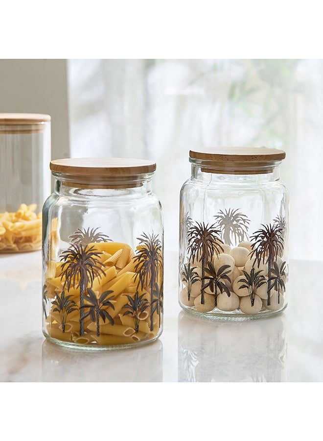 Home Box Sahra 2-Piece Glass Jar Set - Image 5